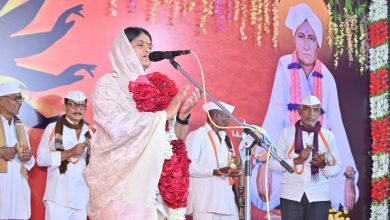 दाढ बुद्रुक येथे साई पारायण सोहळ्यानिमित्त   सन्मान नारिशक्तीचा महिला किर्तन महोत्सवास प्रारंभ