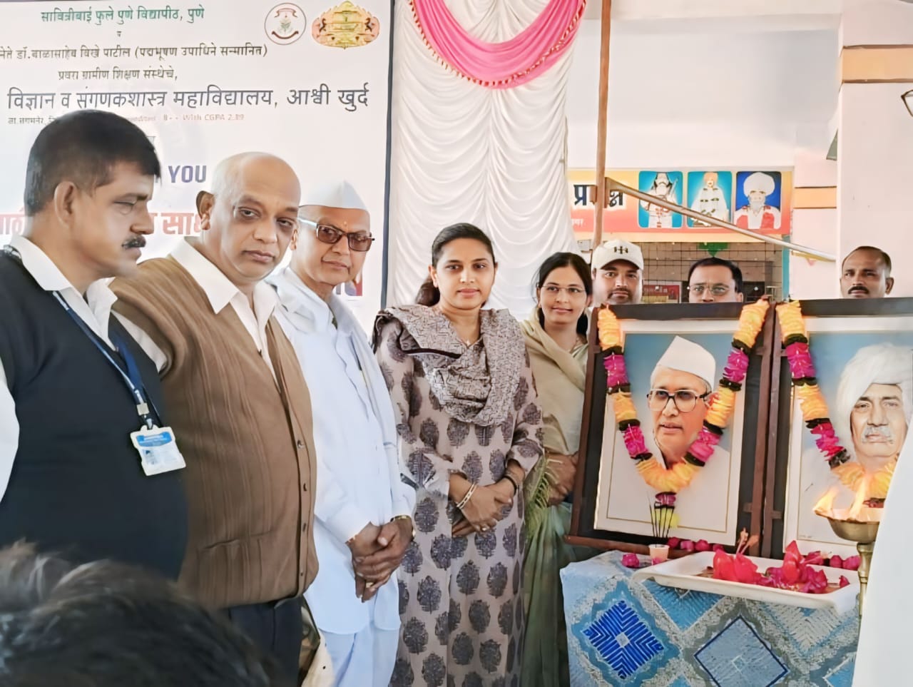 राष्ट्रीय सेवा योजनेचे मुख्य उद्दिष्ट महाविद्यालयीन विद्यार्थ्यांमध्ये राष्ट्रीयत्वाची जाणीव निर्माण करून देते – डॉ.सुष्मिता विखे पाटील
