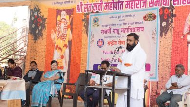 सेवा हेच मानवी जीवनाचे परमकर्तव्य – ह.भ.प.अर्जुन महाराज तनपुरे