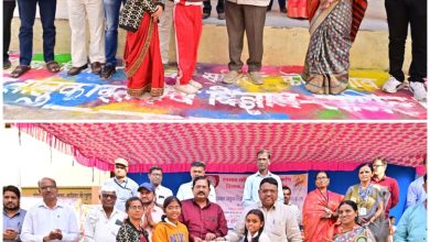 कोपरगाव तालुकास्तरीय गणित विज्ञान प्रदर्शनात संत ज्ञानेश्वर इंग्लिश मिडीअम स्कूलची आयेशा अत्तर प्रथम 