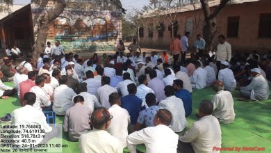 पुणतांबे गावातील ‘पाणी पुरवठा योजने’ च्या प्रश्नावर ग्रामसभेत गदारोळ ग्रामस्थांनी घेतली आक्रमक भुमिका!