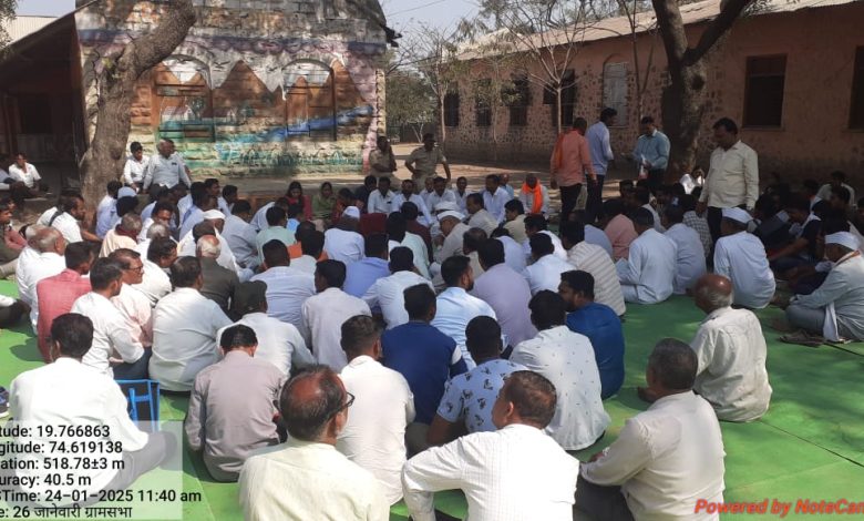 पुणतांबे गावातील ‘पाणी पुरवठा योजने’ च्या प्रश्नावर ग्रामसभेत गदारोळ ग्रामस्थांनी घेतली आक्रमक भुमिका! पुणतांबे गावातील ‘पाणी पुरवठा योजने’ च्या प्रश्नावर ग्रामसभेत गदारोळ ग्रामस्थांनी घेतली आक्रमक भुमिका!
