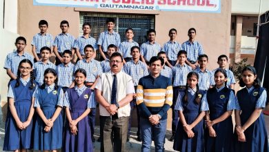 शासकीय एलिमेंटरी व इंटरमिजिएट चित्रकला स्पर्धेत गौतम पब्लिक स्कूल अव्वल