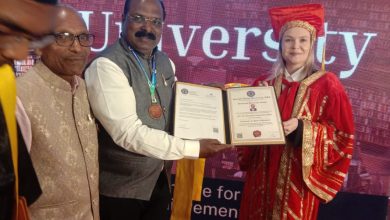 ओम साई ग्रामीण शिक्षण संस्थेचे संस्थापक परशराम साबळे “डॉक्टरेट ऑफ ग्रामीण शिक्षण” या पदवीने सन्मानित