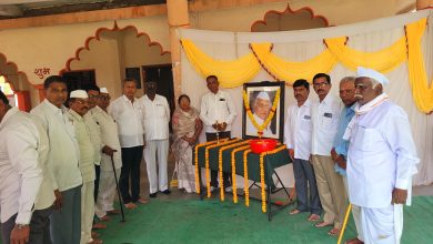महाराष्ट्राच्या सहकार क्षेत्रात सहकारमहर्षी स्व.शंकरराव कोल्हे यांचे मोठे योगदान – गंगाधर चौधरी