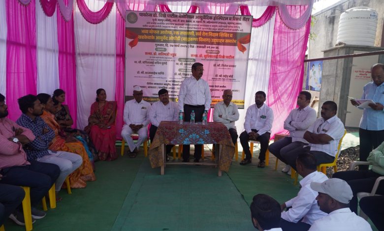 विखे पाटील परिवारांमुळे ग्रामीण भागातील आरोग्यसेवातून सर्वसामान्य जनतेला मोठा दिलासा – डॉ. सतीश भट्टड विखे पाटील परिवारांमुळे ग्रामीण भागातील आरोग्यसेवातून सर्वसामान्य जनतेला मोठा दिलासा – डॉ. सतीश भट्टड