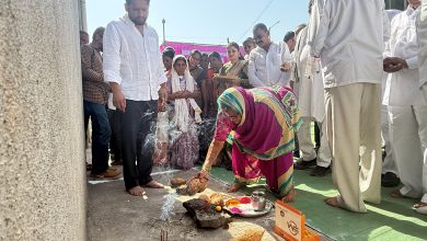 राहाता शहरात ४८ घरकुलांच्या नूतनीकरणाला सुरुवात; गोरगरिबांना मिळणार हक्काचं घर – डॉ. सुजय विखे पाटील 