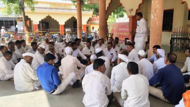 राहाता तालुक्यातील वाकडी येथे पहलगाम दहशतवादी हल्ल्याचा निषेध