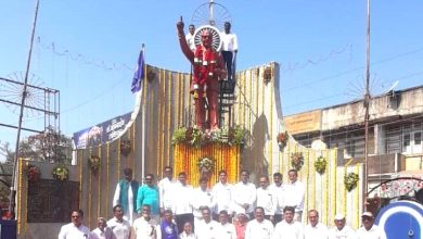 कोपरगावात राष्ट्रवादी कॉंग्रेसच्या वतीने महामानव, भारतरत्न डॉ. बाबासाहेब आंबेडकर यांना अभिवादन
