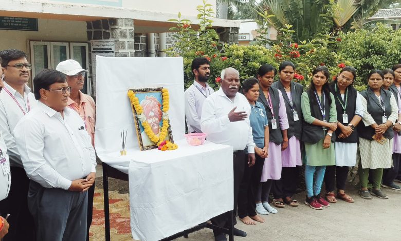 छत्रपती शाहू महाराजांनी जगभरात आपल्या कार्यातून आदर्श निर्माण केला – डाॅ.उत्तमराव कदम छत्रपती शाहू महाराजांनी जगभरात आपल्या कार्यातून आदर्श निर्माण केला – डाॅ.उत्तमराव कदम