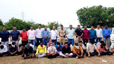 श्रीगोंदा येथे जुगार अड्ड्यावर पोलिसांचा छापा; २४ इसमांविरुद्ध कारवाई, ३७.५८ लाखांचा मुद्देमाल जप्त