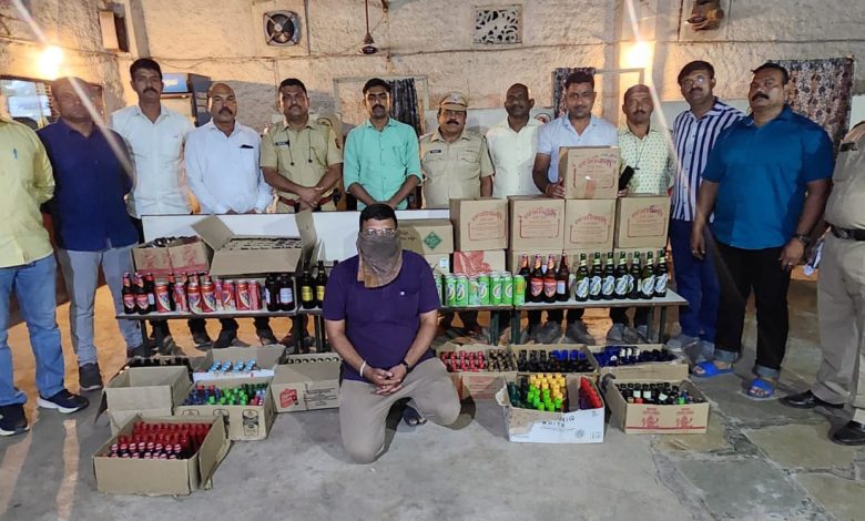 अहिल्यानगर जिल्ह्यातील लोणी-आश्वी सीमेवर दोन हॉटेल्सवर विशेष पथकाचा छापा २.२२ लाखांची अवैध दारू जप्त,दोन आरोपी अटकेत अहिल्यानगर जिल्ह्यातील लोणी-आश्वी सीमेवर दोन हॉटेल्सवर विशेष पथकाचा छापा २.२२ लाखांची अवैध दारू जप्त,दोन आरोपी अटकेत