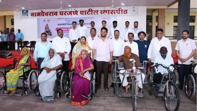 दिव्यांग सहाय्यक साहित्य वाटपात अहिल्यानगर जिल्हा देशात प्रथमस्थानी – डॉ. सुजय विखे