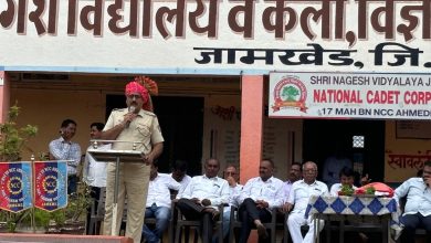 तरुण पिढीने व्यसनापासून दूर राहून देशाच्या उभारणीमध्ये सिंहाचा वाटा उचलावा – पोलीस निरीक्षक दशरथ चौधरी