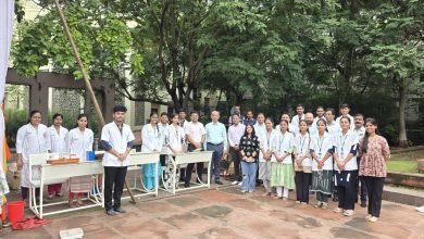 श्री. गणेशोत्सव आणि डॉ. विखे पाटील शतकोत्तर रौप्य महोत्सव वर्षानिमित्त भव्य रक्तदान शिबिर संपन्न!