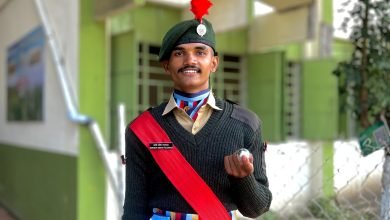 कोपरगाव तालुक्यातील रवंदे गावच्या उमेश सरडेंची भारतीय सैन्यात निवड!