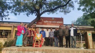 चितळी महाविद्यालयात महापरिनिर्वाण दिनानिमित्त डॉ. बाबासाहेब आंबेडकरांना अभिवादन