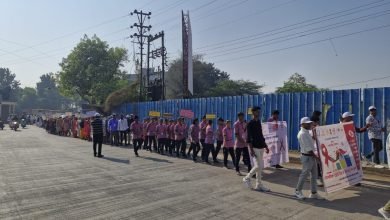 डॉ. विठ्ठलराव विखे पाटील परिचर्या महाविद्यालयात जागतिक एड्स दिनानिमित्त विविध जनजागृती उपक्रमांचे आयोजन