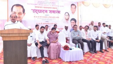 लोणी बुद्रुक ग्रामपंचायतचा विकसित अत्याधुनिक घनकचरा प्रकल्प राज्यातील गावांसाठी आदर्श माॅडेल ठरेल- पालकमंत्री राधाकृष्ण विखे पाटील