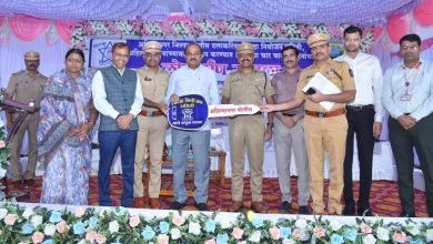 गुन्हेगारीचा पूर्णपणे बीमोड करण्यासाठी सक्षम यंत्रणा उभारून जिल्हा गुन्हेगारीमुक्त करण्याच्या दृष्टीने काम करा – ना. राधाकृष्ण विखे पाटील
