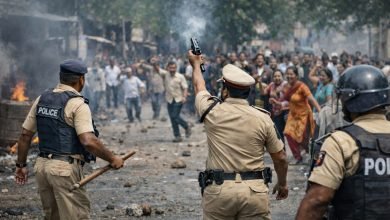 श्रीरामपूरात पुणे पोलिसांच्या पथकावर जमावाकडून दगडफेक;स्वसंरक्षणासाठी हवेत गोळीबार