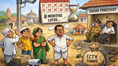 गावाची सुरक्षा ‘रामभरोसे’; जळगाव परिसरात सीसीटीव्ही कॅमेरे बसविण्याचा ठराव; मात्र कामं ८ महिन्यांपासून प्रलंबित