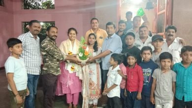 चितळी-जळगावच्या कन्यांनी पुणे पोलीस दलात निवड होऊन रोवला मानाचा झेंडा; ग्रामस्थांकडून जल्लोषात सत्कार