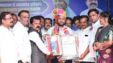 डॉ. सुजय विखे पाटील यांचा श्रीरामपूरकरांना शब्द; ३ महिन्यात उभा राहणार डॉ.बाबासाहेब आंबेडकरांचा भव्य पुतळा!
