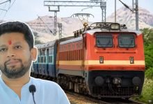 मोदींच्या विकासदृष्टीला नवी गती; पुणे–शिर्डी रेल्वेसेवेचे सुजय विखे पाटलांकडून स्वागत