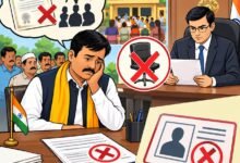 जात वैधता प्रमाणपत्राचा घोळ पडला महागात; सरपंचपद गेले, ग्रामपंचायत सदस्यत्वही रद्द! दहेगाव बोलक्यात काळे गटाला कायदेशीर दणका जात वैधता प्रमाणपत्राचा घोळ पडला महागात; सरपंचपद गेले, ग्रामपंचायत सदस्यत्वही रद्द! दहेगाव बोलक्यात काळे गटाला कायदेशीर दणका