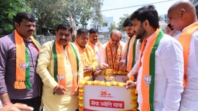 पंतप्रधान नरेंद्र मोदींची २५ वर्षांची वाटचाल संकल्प, संघर्ष आणि राष्ट्रसेवेला समर्पित : ना. राधाकृष्ण विखे पाटील