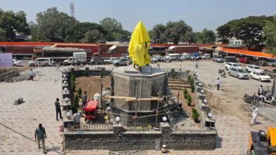 कोल्हारमध्ये शिवरायांच्या भव्य अश्वारूढ पुतळ्याचे सोमवारी अनावरण